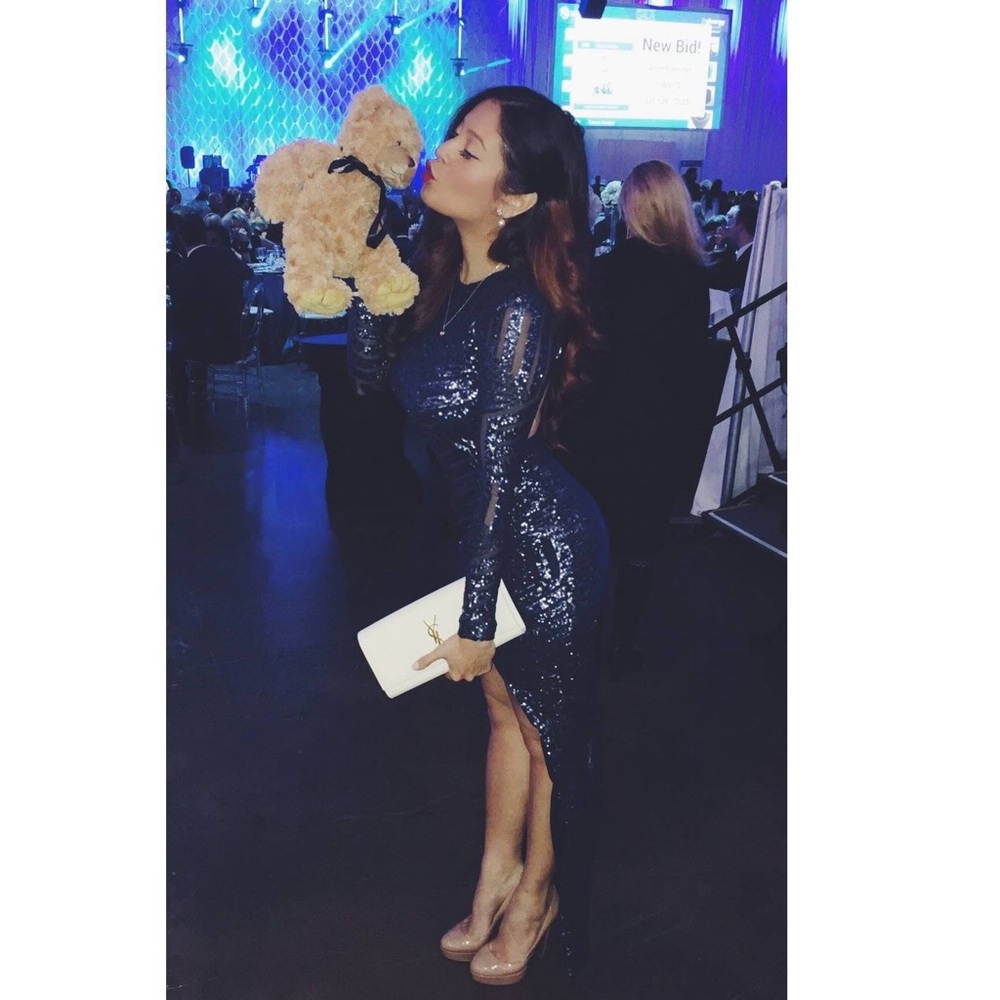 Starstruck Nookie Gown in Navy